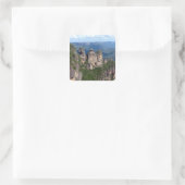 drei Schwestern Quadratischer Aufkleber (Tasche)
