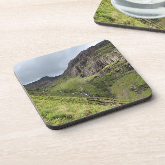 Drei Schwestern von Glencoe, Berge, Schottland Getränkeuntersetzer (Linke Seite)