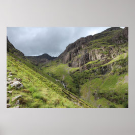 Drei Schwestern von Glencoe, Berge, Schottland Poster