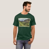 Drei Schwestern von Glencoe, Berge, Schottland T-Shirt (Vorne ganz)