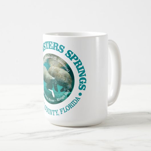 Drei Schwesternfedern (rd) Kaffeetasse (VorderseiteRechts)