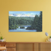 Drei Schwesterngebirge in der Nähe von Bend oder v Leinwanddruck (Insitu (Wohnzimmer))