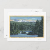 Drei Schwesterngebirge in der Nähe von Bend oder v Postkarte (Vorne/Hinten)