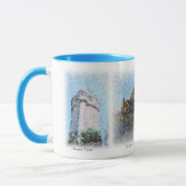 Drei Scituate Sehenswürdigkeiten Tasse (Links)