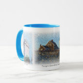 Drei Scituate Sehenswürdigkeiten Tasse (Vorderseite Links)