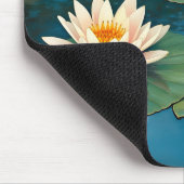 Drei Seerosen Mousepad (Ecke)