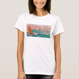Drei Segelboote T-Shirt