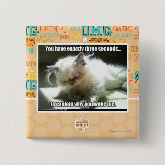 Drei Sekunden Button (Vorderseite)