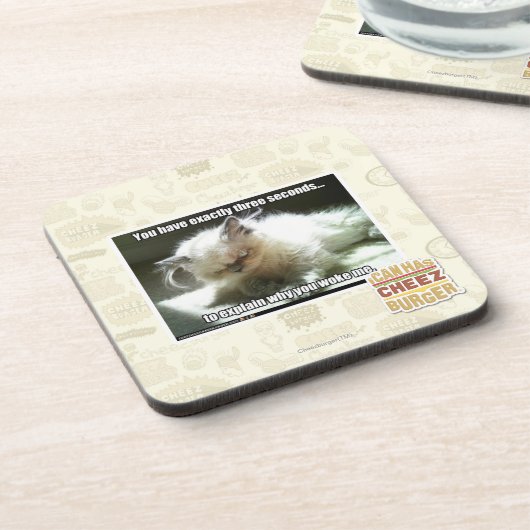 Drei Sekunden Getränkeuntersetzer (Linke Seite)