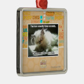 Drei Sekunden Ornament Aus Metall (Rechts)