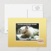 Drei Sekunden Postkarte (Vorne/Hinten)