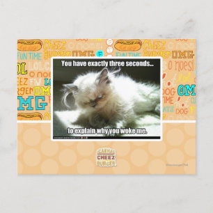 Drei Sekunden Postkarte