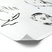 Drei Selbstportraits und Profile Poster (Ecke)