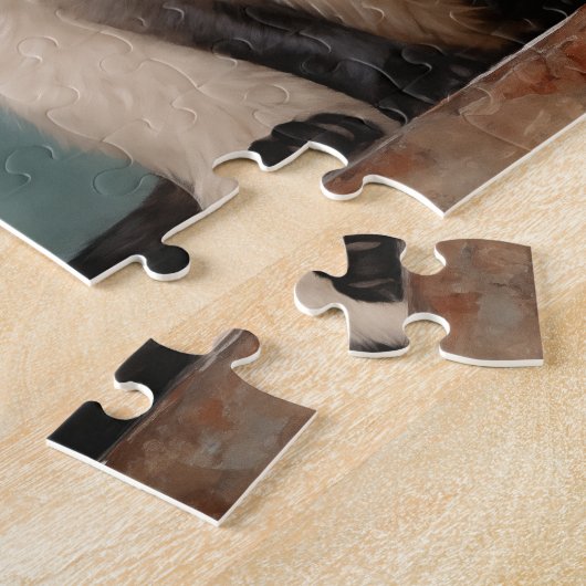 Drei siamesische Katzen Puzzle (Seite)