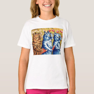 Drei singende Katzen von Louis Wain T-Shirt