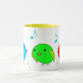 drei singende Piepmätze Tasse (Zentrum)