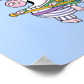 DREI SINGPIGS-Plakat von Sandra Boynton Poster (Ecke)