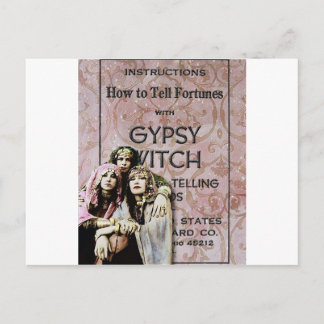 Drei Sinti und Roma, veränderte Kunst Postkarte