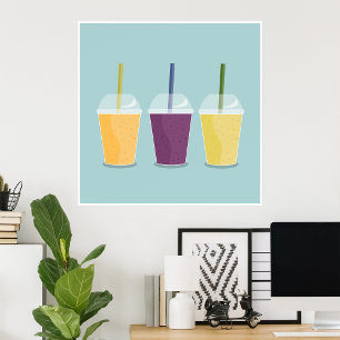 Drei Smoothies Poster