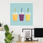 Drei Smoothies Poster