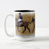 Drei Snoots Polo-Tasse Zweifarbige Tasse (Links)