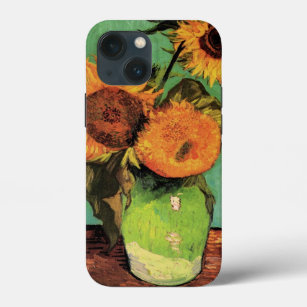 Drei Sonnenblumen in einer Vase von Vincent van Go Case-Mate iPhone Hülle
