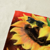Drei Sonnenblumen Strandtuch (Beispiel)