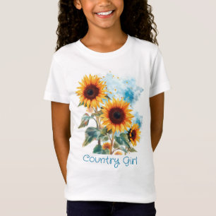 Drei Sonnenblumen T-Shirt