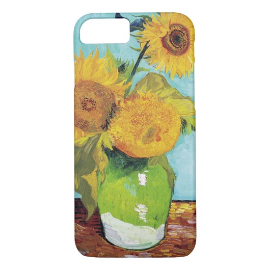 Drei Sonnenblumen, Van Gogh Case-Mate iPhone Hülle (Rückseite)