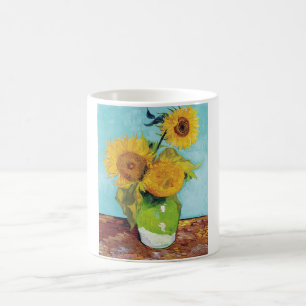 Drei Sonnenblumen, Van Gogh Kaffeetasse