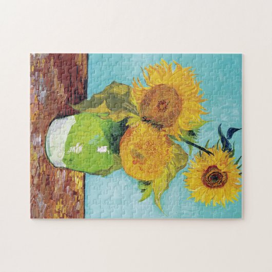 Drei Sonnenblumen, Van Gogh Puzzle (Horizontal)
