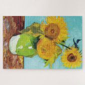 Drei Sonnenblumen | Vincent Van Gogh Puzzle (Horizontal)