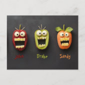 Drei sonnige Fruchtgegenden Postkarte (Vorderseite)