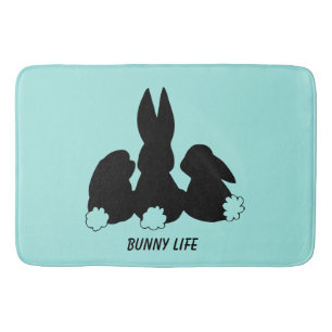 Drei sonnige Rabbits Bath Mat Badematte