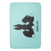Drei sonnige Rabbits Bath Mat Badematte (Vorderseite Vertikal)