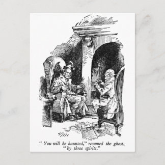 Drei Spirituosen (mit Text) Postkarte