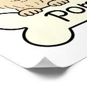 Drei Spitze Poster (Ecke)