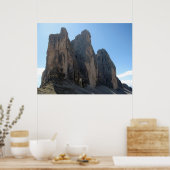 Drei Spitzen Poster (Küche)