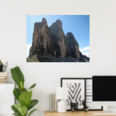 Drei Spitzen Poster (Heimbüro)