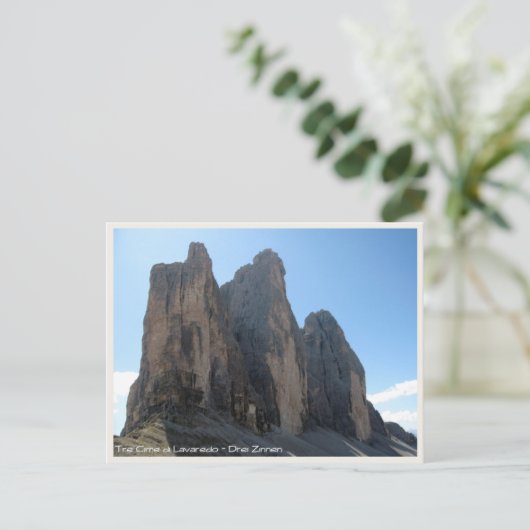 Drei Spitzen Postkarte (Stehend Vorderseite)
