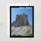 Drei Spitzen Postkarte (Vorne/Hinten)