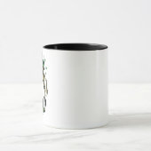 Drei Spooky Halloween Irish Skeleton Dancing Tasse (Zentrum)