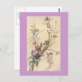 Drei Sprites Mad mit Joy Postcard Postkarte (Vorne/Hinten)