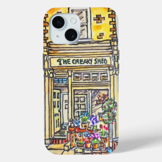 Drei Stadthäuser Case-Mate iPhone Hülle (Rückseite)