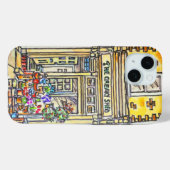 Drei Stadthäuser Case-Mate iPhone Hülle (Rückseite (Horizontal))