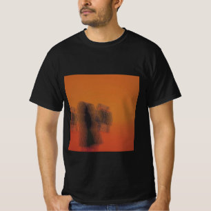 Drei Stehende Personen Trippy-T - Shirt