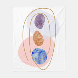 Drei Steine Fleecedecke