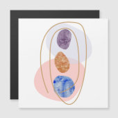 Drei Steine Magnetkarte (Vorne/Hinten)