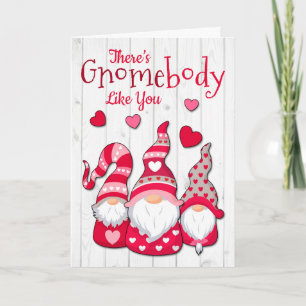 Drei Sterne für den Valentinstag Karte
