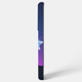 „Drei Sterne – Lichtpfad am Himmel“ Samsung Galaxy Hülle (Rückseite (Horizontal))